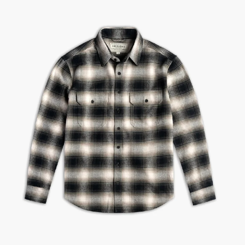 Summit Flannel Shirt | Timberwolf