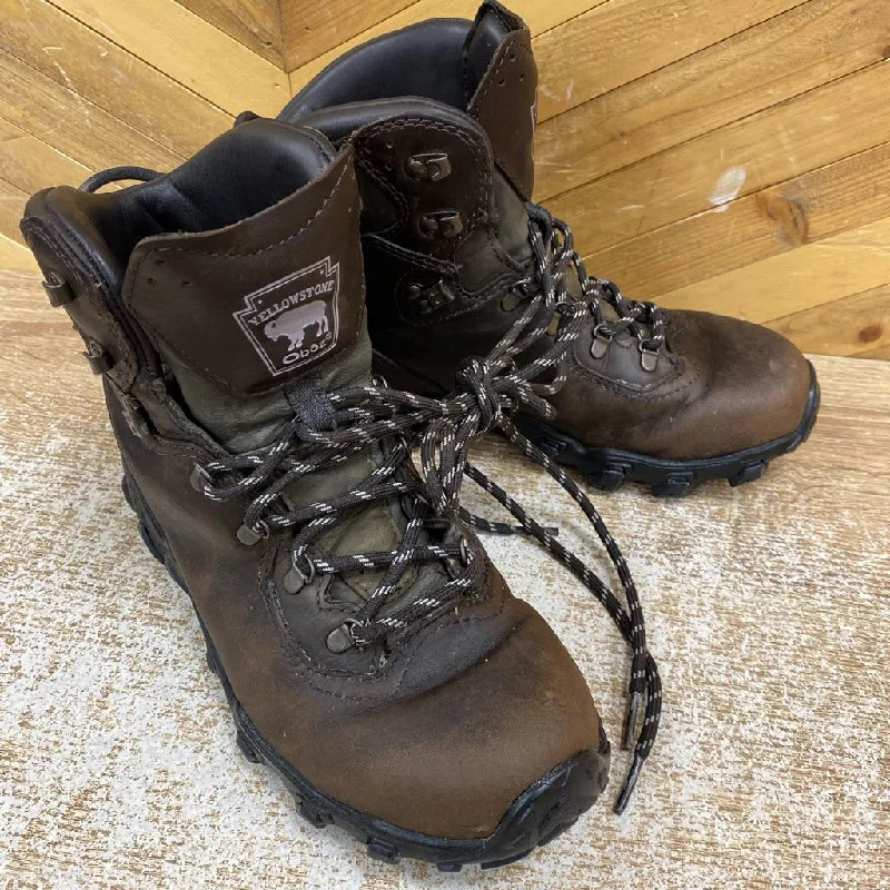 Oboz - Women's Yellowstone Waterproof Hiking Boots - MSRP $300: Brown-women-W7.5