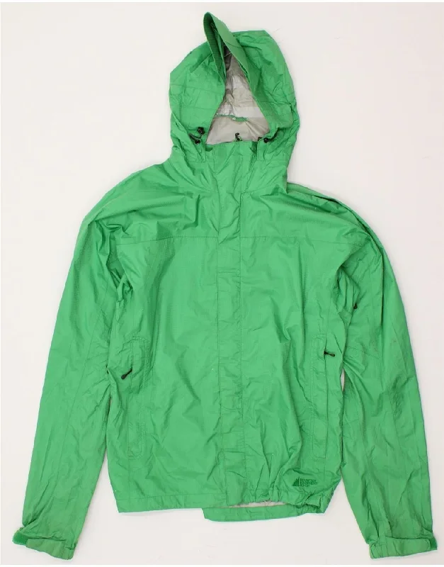 MOUNTAIN EQUIPMENT Mens Hooded Rain Jacket UK 36 Small Green Nylon