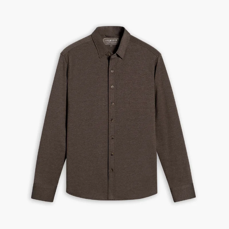 Everyday Button-Down Shirt | Brown