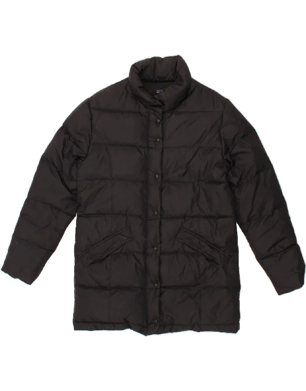 CASUCCI Mens Padded Jacket UK 36 Small Black Polyester