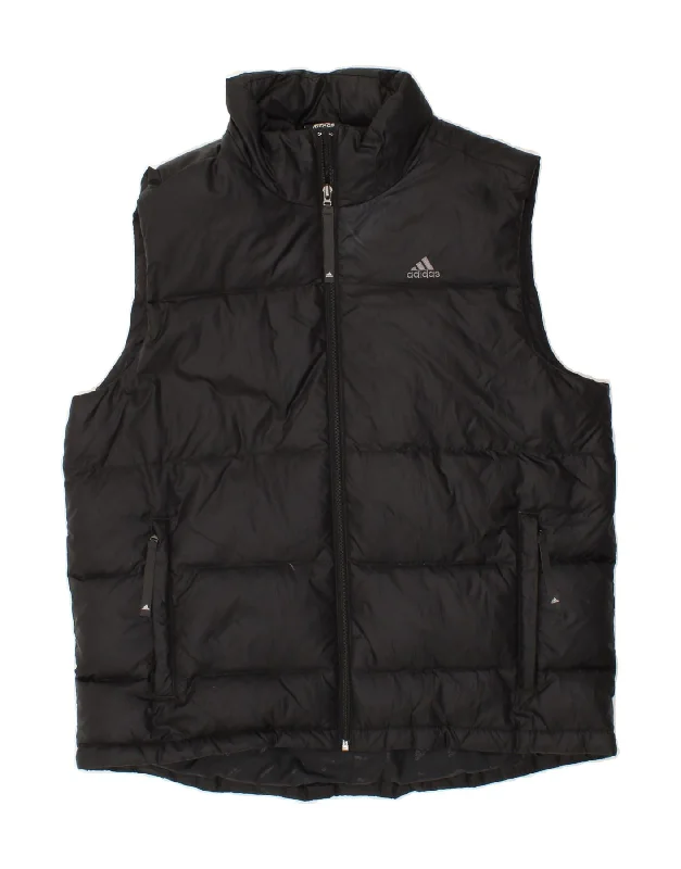 ADIDAS Mens Padded Gilet UK 38 Medium Black