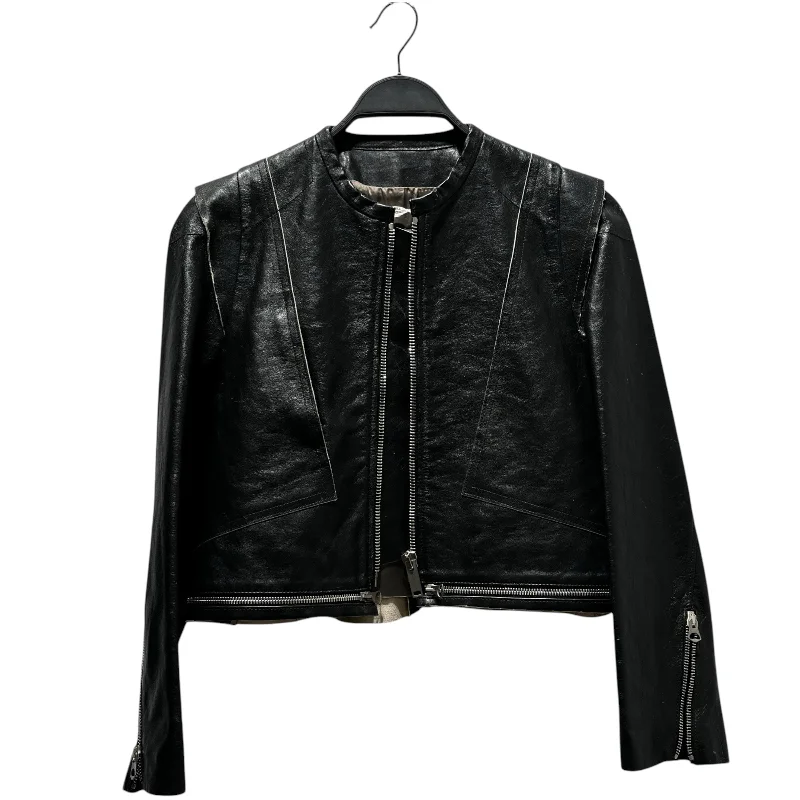 GOLDEN GOOSE/Leather Jkt/S/Leather/BLK/