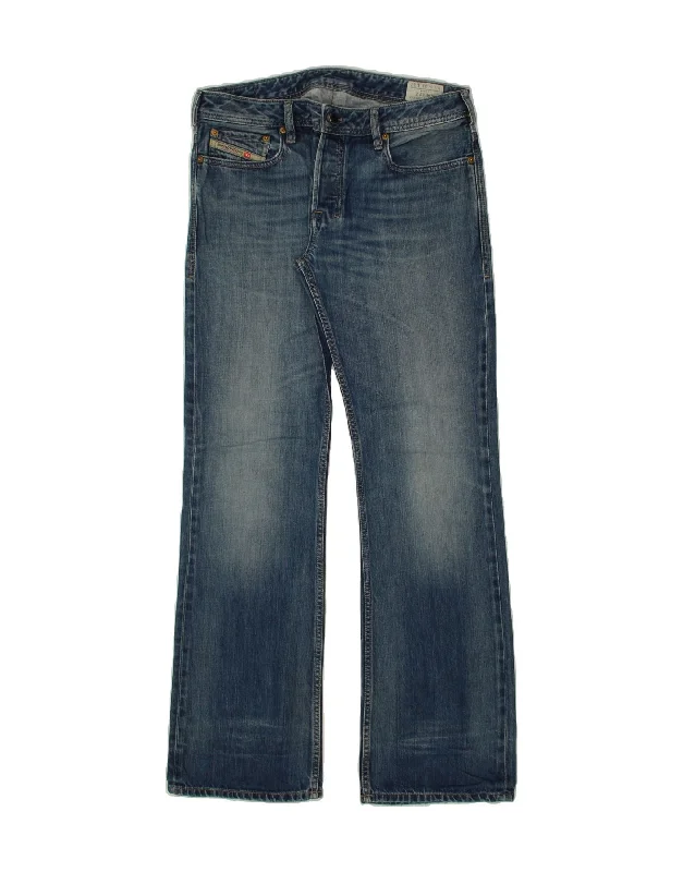 DIESEL Mens Zatiny Bootcut Jeans W31 L32 Blue Cotton