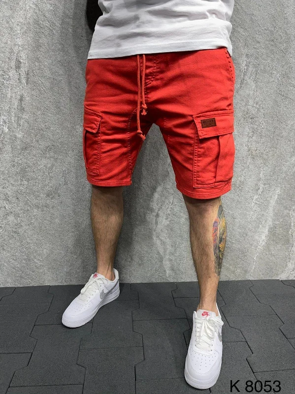 Summer Men's Relaxed Fit Cargo Shorts