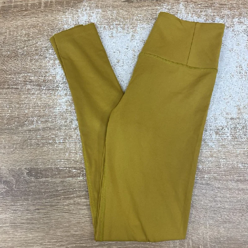 Girlfriend Collective - Women's Leggings - MSRP$110: Mustard Yellow-women-SM