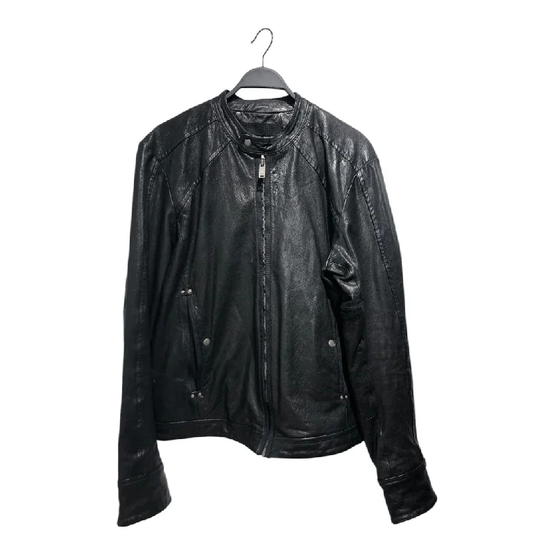 DIESEL/Leather Jkt/XL/Leather/BLK/