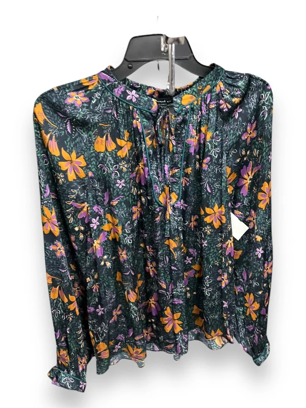 Top Long Sleeve By Current Air In Multi-colored, Size: S