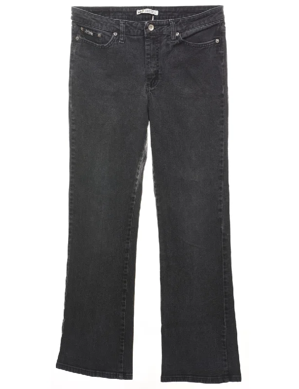 Black Boot Cut Lee Jeans - W32 L30