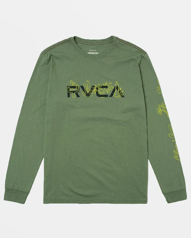 Desertscape Long Sleeve Tee - Jade