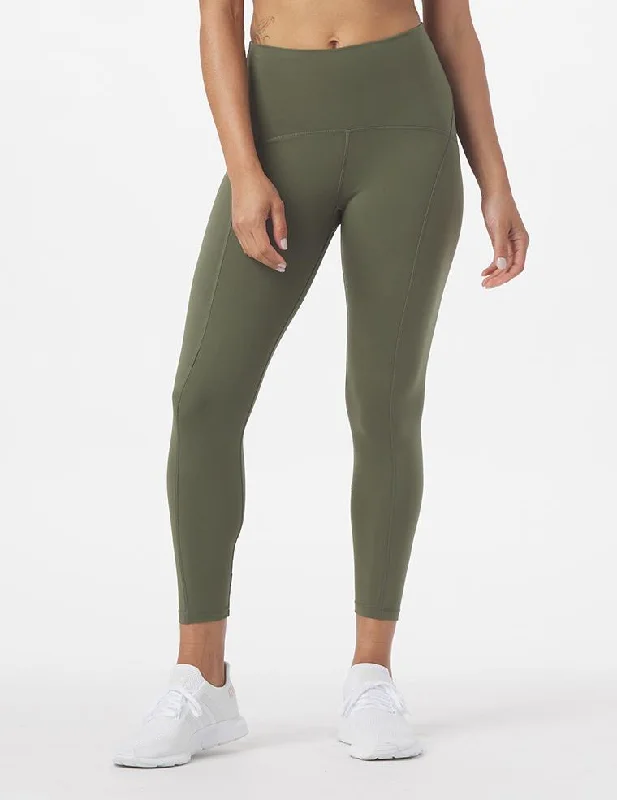 Sport 7/8 Legging: Moss