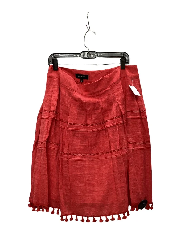 Skirt Mini & Short By Talbots In Red, Size: 18