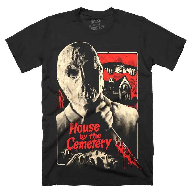 The House By The Cemetery Read The Fine Print T-Shirt