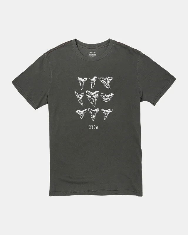 Horton Sharkbite Tee - Pirate Black