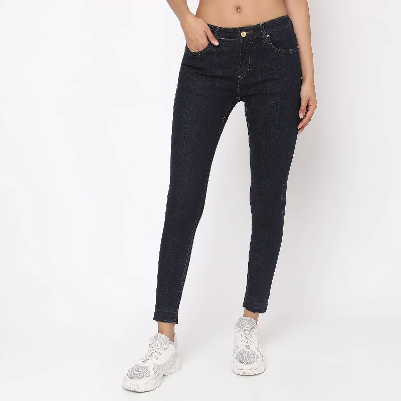 Skinny Fit High Rise Jeans