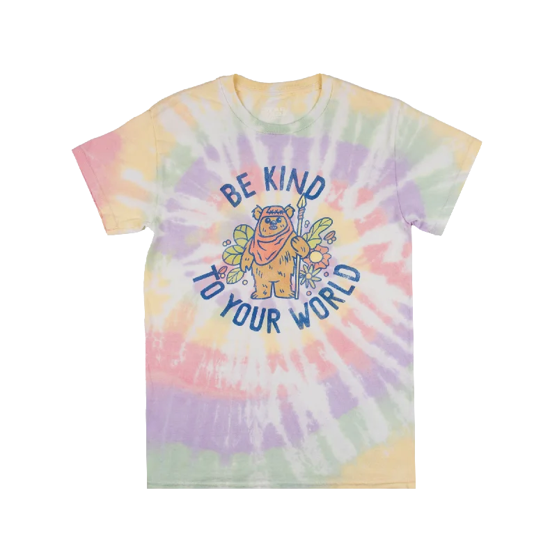 Ewoks Be Kind To Your World Tie Dye Tee