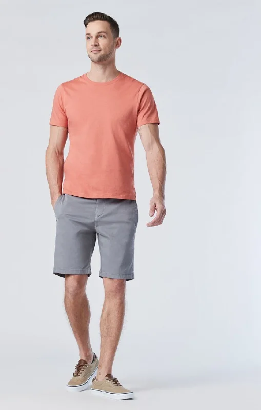 SIMON SHORTS IN SHARK SKIN TWILL