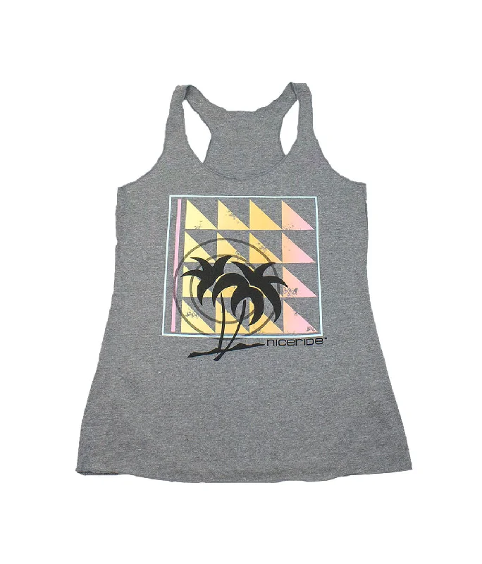 Valley Girl - Gray Next Level Women's Vintage Tank Top