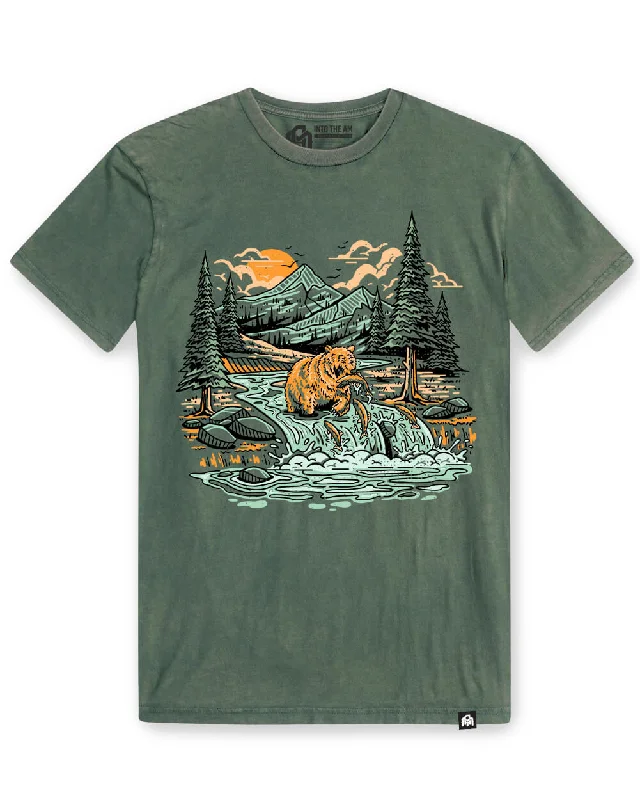 Salmon Bounty Vintage Tee