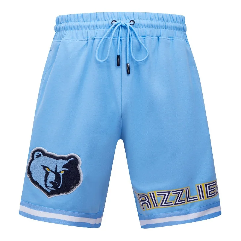 NBA MEMPHIS GRIZZLIES CLASSIC CHENILLE MEN'S SHORT (UNIVERSITY BLUE)