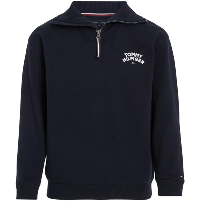 Tommy Hilfiger Flag Sweatshirt Desert Sky