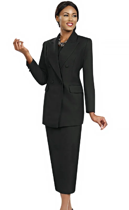 Ben Marc Usher Suit 2298-Black