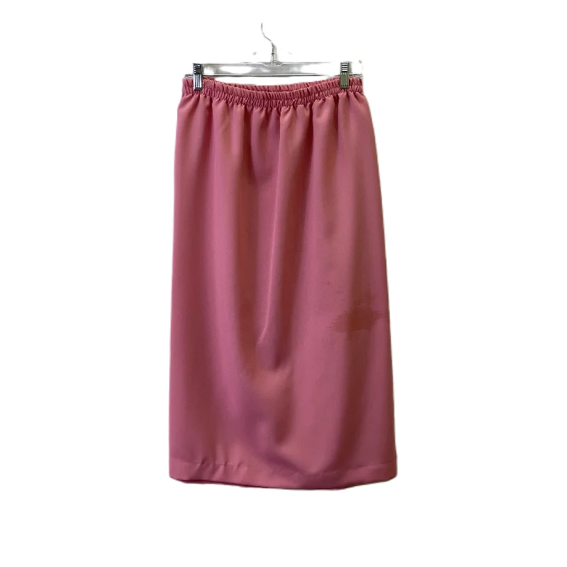 Skirt Midi By Cme In Pink, Size: 26