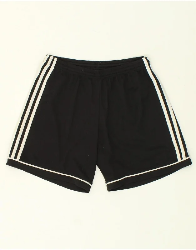 ADIDAS Womens Aeroready Sport Shorts UK 14 Medium Black Polyester