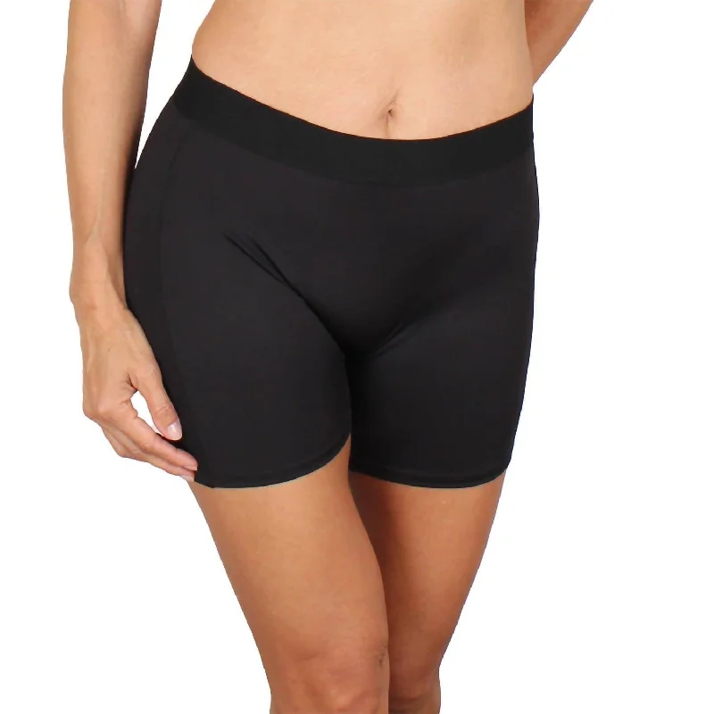 Women's Boxer Brief In Black