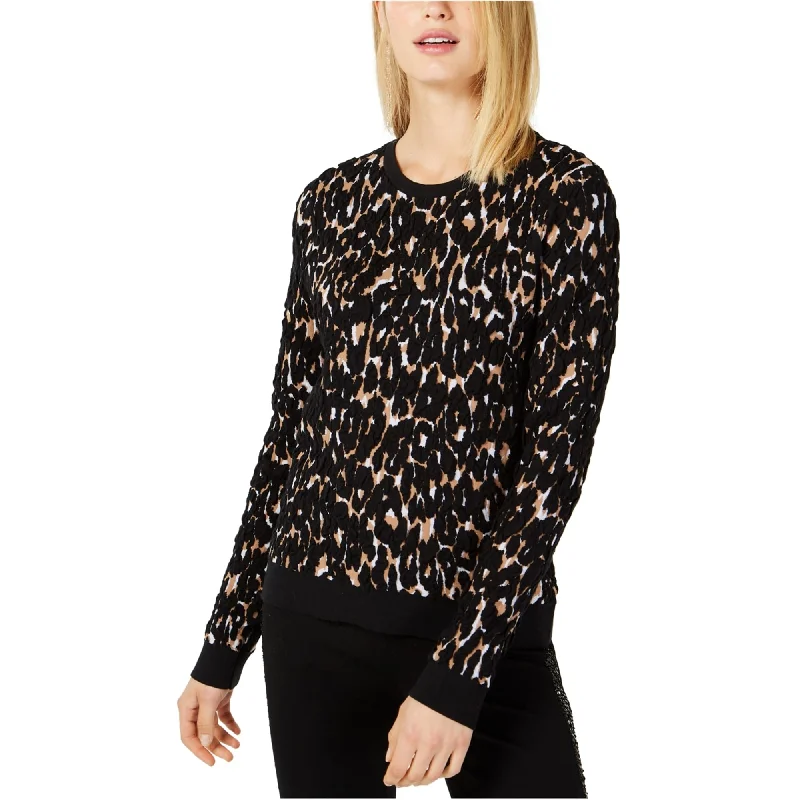 I-N-C Womens Textured Pullover Sweater, Black, X-Small