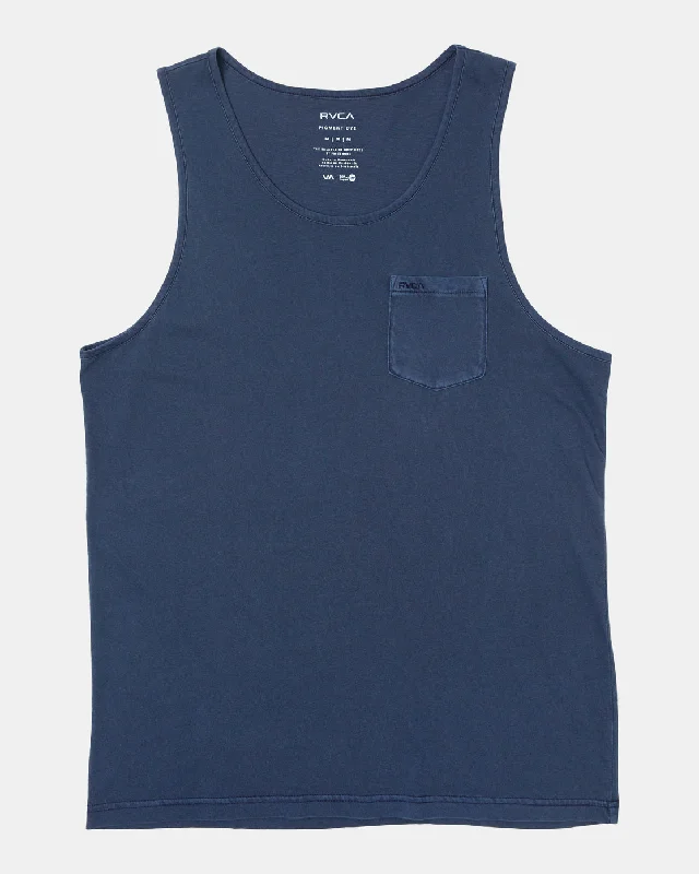 PTC Pigment Tank Tee - Moody Blue