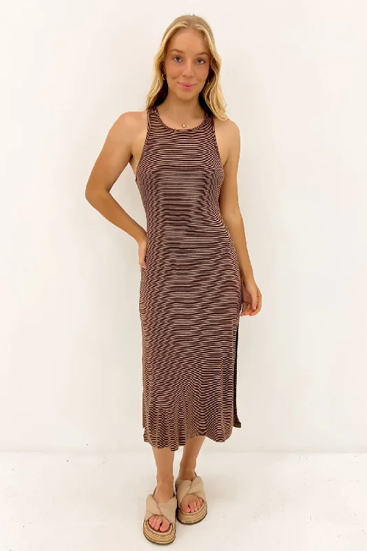 Fleurmaid Dress Bear Brown