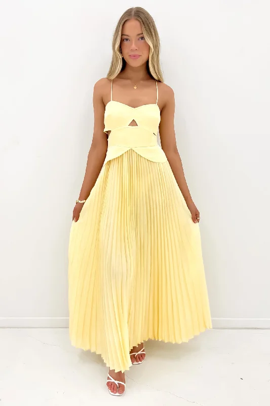 Parker Maxi Dress Yellow