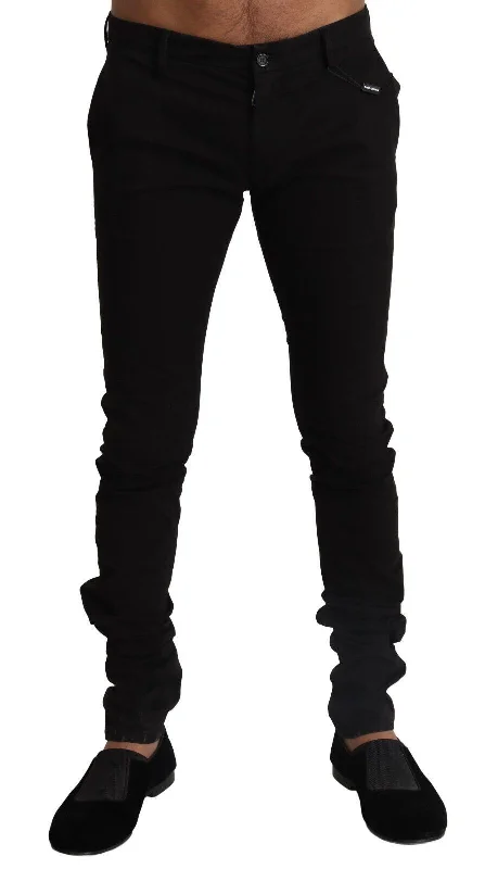 Dolce & Gabbana Elegant Slim Fit Skinny Pants for Men's Men