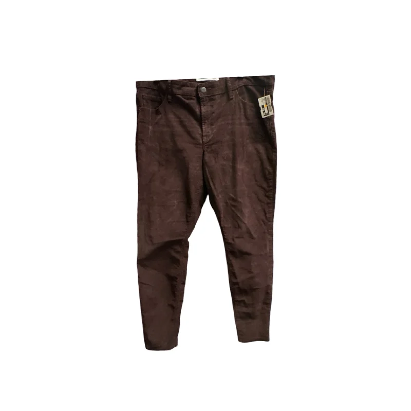 Pants Corduroy By Old Navy In Brown, Size: 14