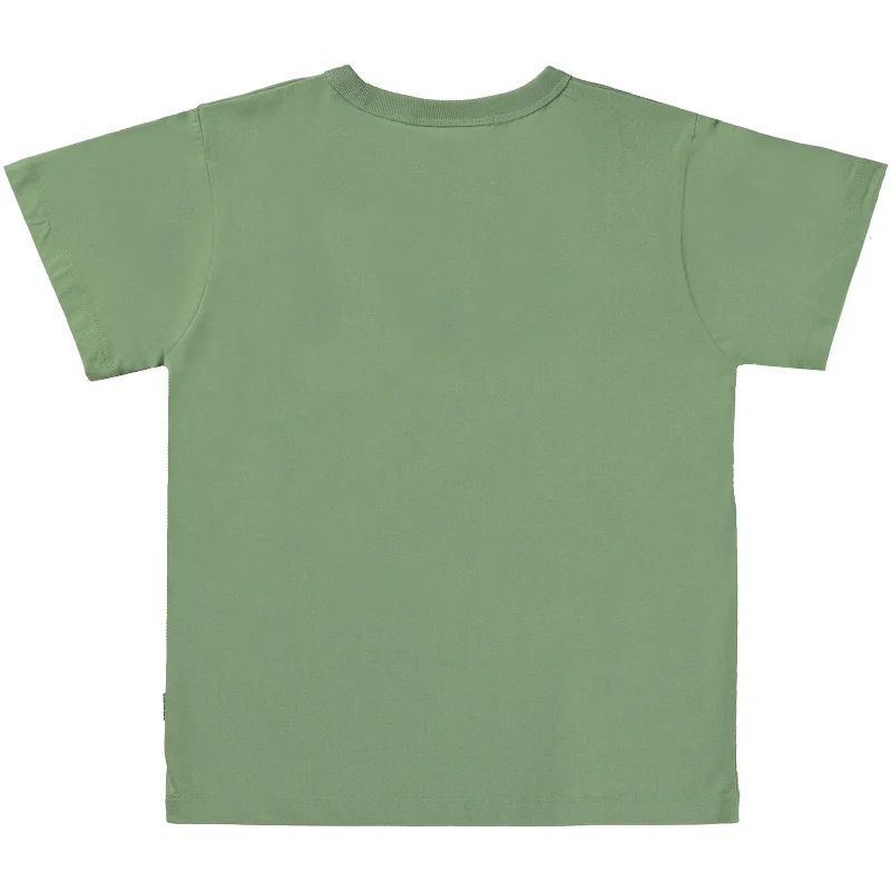 Green Cotton Speech Bubble T-Shirt